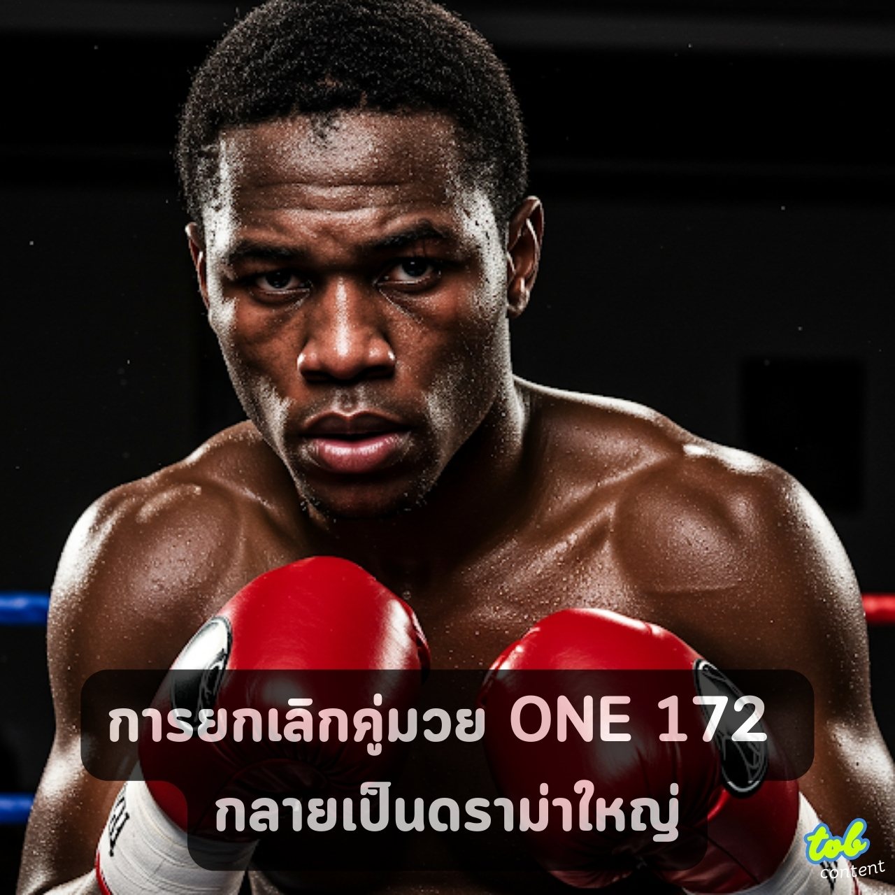 การยกเลิกคู่มวย ONE 172 1